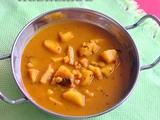 Sweet Potato Kuzhambu – Sakkaraivalli Kizhangu kulambu Recipe
