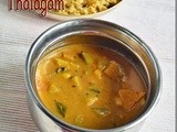 Thiruvathirai kali kuzhambu|thalagam–thiruvathirai recipes