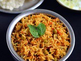 Tomato Biryani Recipe/Thakkali Biryani-Sunday Lunch Recipes Series-13