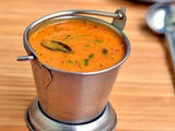 Udupi Sambar Recipe-Hotel Style-Side dish for idli,dosa