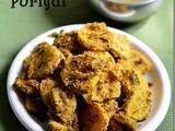 Vazhakkai Poriyal Recipe/Raw Banana Curry(With Fresh Masala)