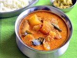 Vellai Poosanikai Rasavangi Recipe – White Pumpkin Kootu For Rice