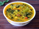 Vendhaya Keerai Paruppu Kadayal – South Indian Methi Dal Recipe