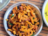 Yam Fry Recipe – Senai Kilangu Poriyal Recipe