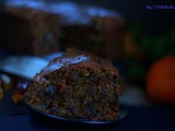 Cranberry Orange and Nut Fruit vegan cake