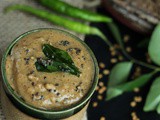 Methi seeds and roasted channa dal/Daria – Chutney/Dip