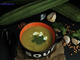 Ridge gourd Soup