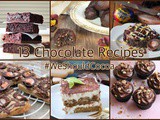 13 Chocolate Recipes for Snowy Days & March’s #WeShouldCocoa Link-up