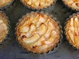 Apple and White Chocolate Tarts