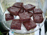 Beetroot & Almond Chocolate Squares