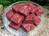 Beetroot and Orange Brownies