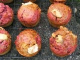 Beetroot, Walnut, Wild Garlic and Goat's Cheese Brunch Muffins