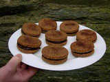 Chestnut Chocolate Cream Biscuits