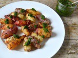 Chilli Roasted Oca with Hedgerow Pesto – Two Recipes for the Price of One