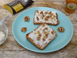 Curd Cheese, Honey & Walnuts on Toast and Wild Honey & Rye