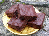 Dark Passionfruit Brownies