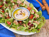 Fattoush with Sumac Tahini – Seriously Good Salads