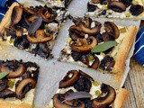 Mushroom Tart: Creamy, Flaky and Full of Flavour