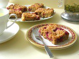 Raspberry and White Chocolate Flapjacks