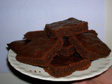 Rose & Cardamom Brownies