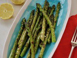 Simple Griddled Asparagus with Zingy Lemon