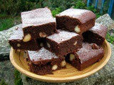 Snow-Flecked Macadamia Brownies: Sweet & Simple Bakes