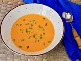 Squash and Red Pepper Soup – Thick, Velvety & Warming