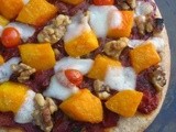 The Best Pizza Ever - Squash, Walnut and Goat's Cheese from St Helen's Farm
