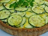 Three Allium Smoked Chilli Tart