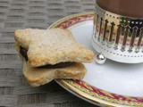 Vanilla Biscuits Sandwiched with Vanilla Chocolate Ganache