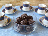 Whisky Truffles with Dark Chocolate and Fresh Cream