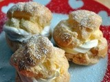 Durian & Custard Cream Puffs