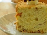 Macadamia Banana Chiffon Cake