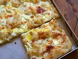 Focaccia al formaggio- focaccia with cheese