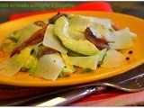 Insalata avocado acciughe e pecorino