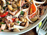 Insalata di moscardini e fagioli