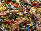 Paella de marisco