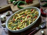 Penne con friggitelli e pomodorini