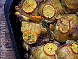 Pollo arrosto con clementine