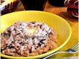 Risotto al barbera con radicchio e taleggio