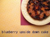 Blueberry upside down cake