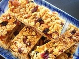 Home made muesli bars