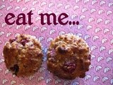 Rasberry oatmeal low-fat muffins