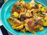 Saffron Chicken with Potatoes