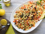 Saffron Orzo Pasta Salad