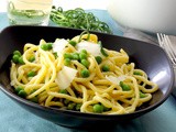 Tonnarelli Pasta with Peas