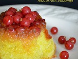 Club del 27 - mini lemon and redcurrant puddings