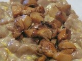 Gnocchi di castagne con fonduta e funghi porcini