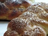 Pane dolce del sabato con crema inglese senza latte