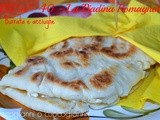 Piadina romagnola con burrata e acciughe